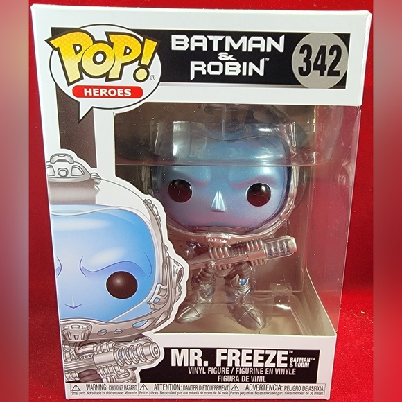 Mr. Freeze batman & robin funko # 342 (nib) Brand new mr. Freeze funko - Picture 2 of 7